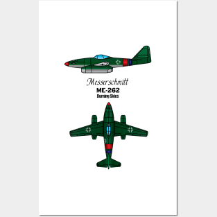 Messerchmitt Me-262 Posters and Art